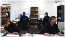 Protech Auckland Office sales and admin staff